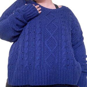 Maurices Navy Blue Sweater Size XL